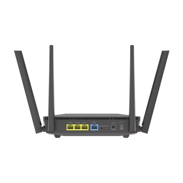 ASUS RT-AX52 AX1800 AiMesh trådlös router Gigabit Ethernet Dual-band (2,4 GHz / 5 GHz) Svart