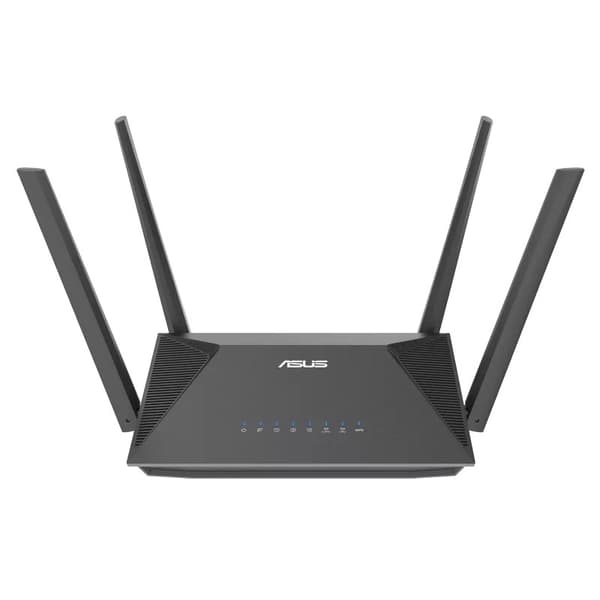 ASUS RT-AX52 AX1800 AiMesh trådlös router Gigabit Ethernet Dual-band (2,4 GHz / 5 GHz) Svart