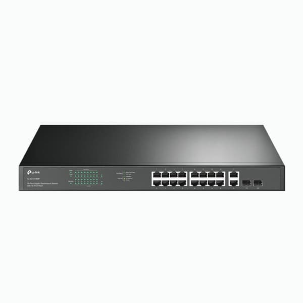 Switch TP-Link TL-SG1218MP Svart
