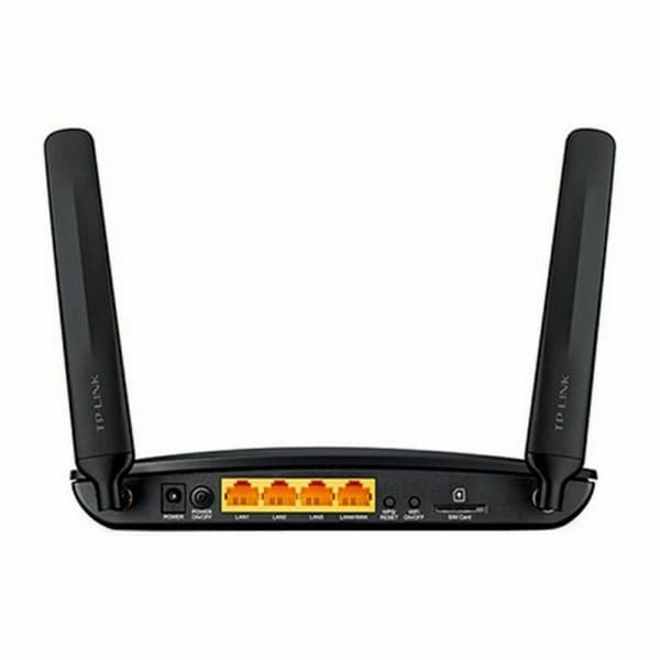 TP-Link TL-MR6400 langaton reititin Nopea Ethernet Yksi kaista (2,4 GHz) 4G Musta