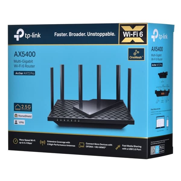 Reititin TP-Link Archer AX72 Pro