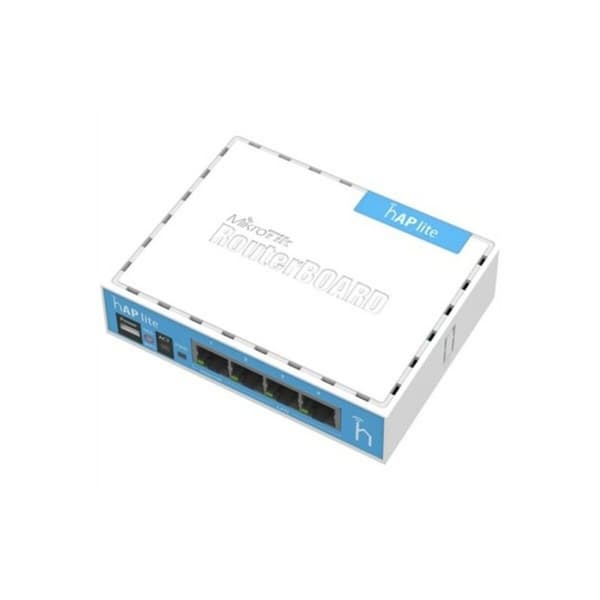 Adgangspunkt Mikrotik RB941-2nD 300 Mbits/s 2.4 GHz LAN WiFi Hvid Sort Hvid