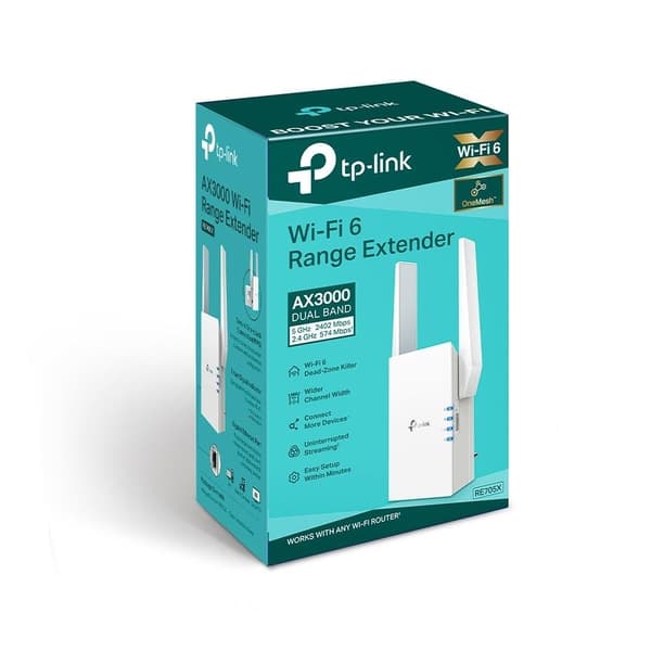 WRL rekkeviddeforlenger 3000mbps/re705x, Tp-link