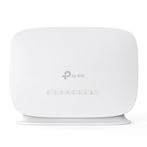 TP-Link TL-MR105 V1 - trådlös router - WWAN - Wi-Fi - 4G, 3G - skrivbordsmodell Vit