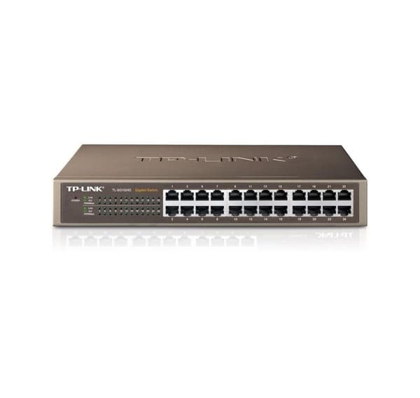 Nätswitch 24port 1000m/tl-sg1024d, Tp-link Grå