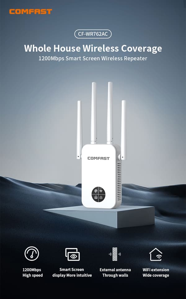 INF WiFi Range Extender - Boosta ditt nätverk 0