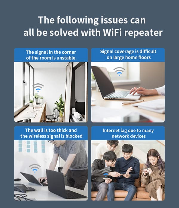 INF WiFi Range Extender - Boosta ditt nätverk 0