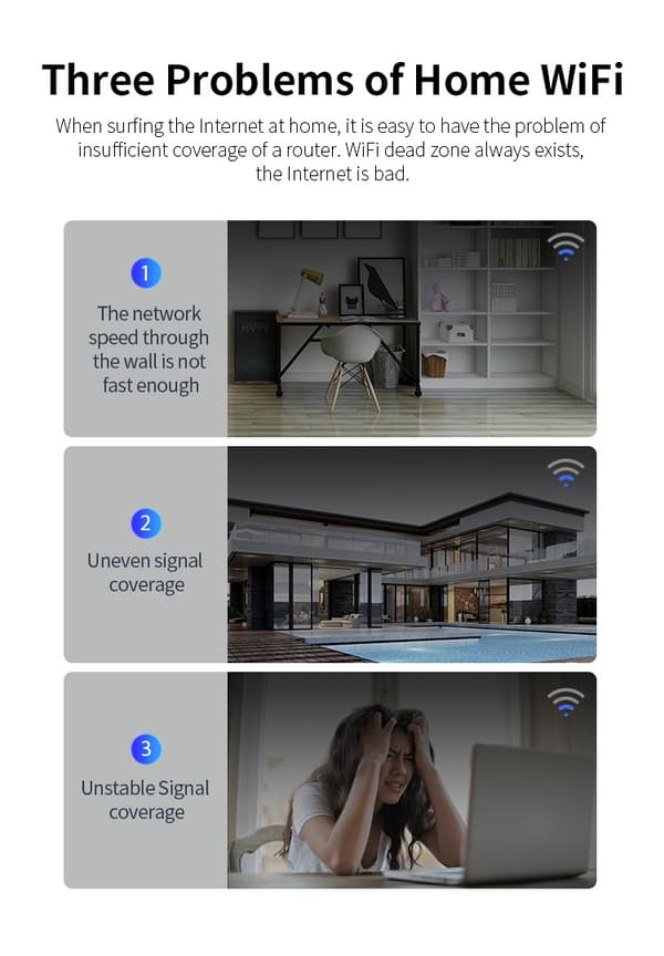 INF WiFi Range Extender - Boost din WiFi-dækning 0