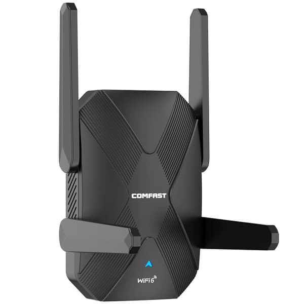INF WiFi 6 Range Extender - Svart 0