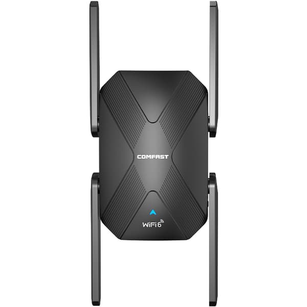 INF WiFi 6 Range Extender - Svart 0
