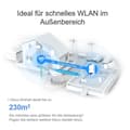Miniatyrbild 10 av 11: Anslutningspunkt TP-Link Deco X50-Outdoor(1-pack)