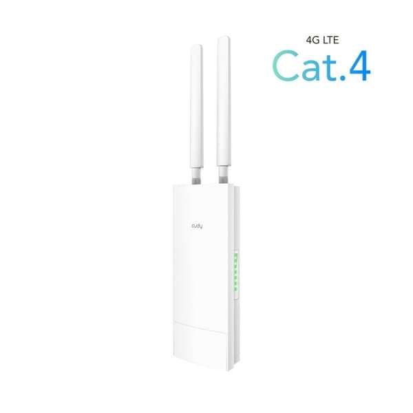 Reititin Cudy LT400 OUTDOOR_EU Valkoinen RJ45 RJ45 x 1 Wi-Fi 4
