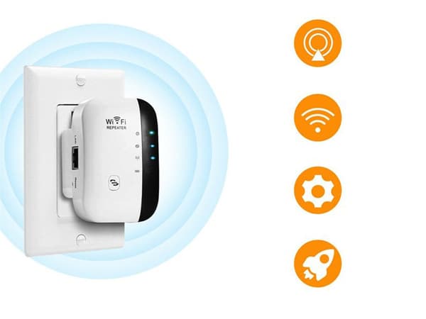 WiFi-Forstærker / Repeater - Forøg rækkevidden på dit netværk