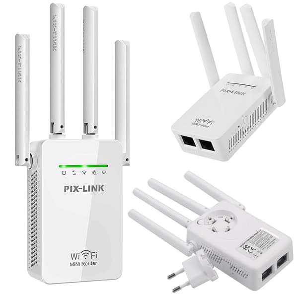 WiFi-Repeater / Förstärkare - Öka räckvidden på ditt nätverk