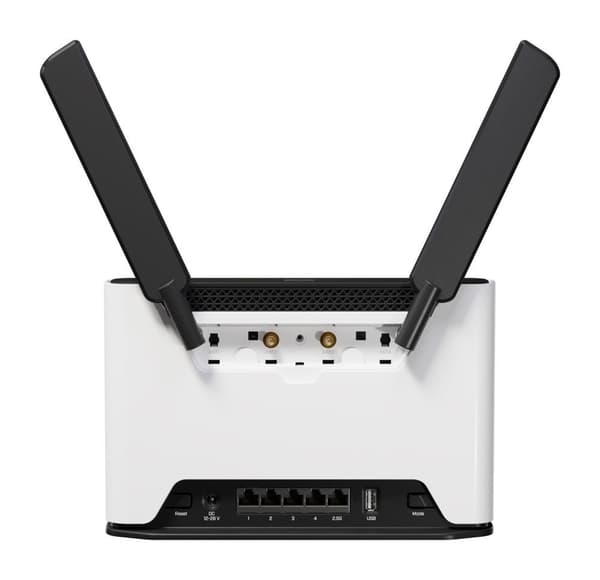 Adgangspunkt wi-fi 6 (usb, 4x10/100/1000m, 1x2,5gbe, antal antenner 2, 5haxd2haxd-tc&fg621-ea), Mikrotik