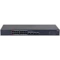 Miniatyrbild 2 av 3: Switch cs4218-16et-240 (typ l2, stationär/sockel, 16x10base-t / 100base-tx, poe-portar 16, dh-cs4218-16et-240), Dahua