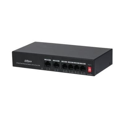 Bryter pfs3006-4et-36 (poe-porter 4, 36 watt, dh-pfs3006-4et-36), Dahua