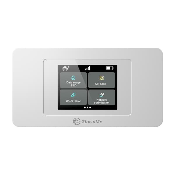 GlocalMe Duoturbo Bärbar 4G/LTE Wi-Fi-router