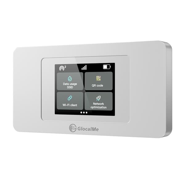 GlocalMe Duoturbo Bärbar 4G/LTE Wi-Fi-router