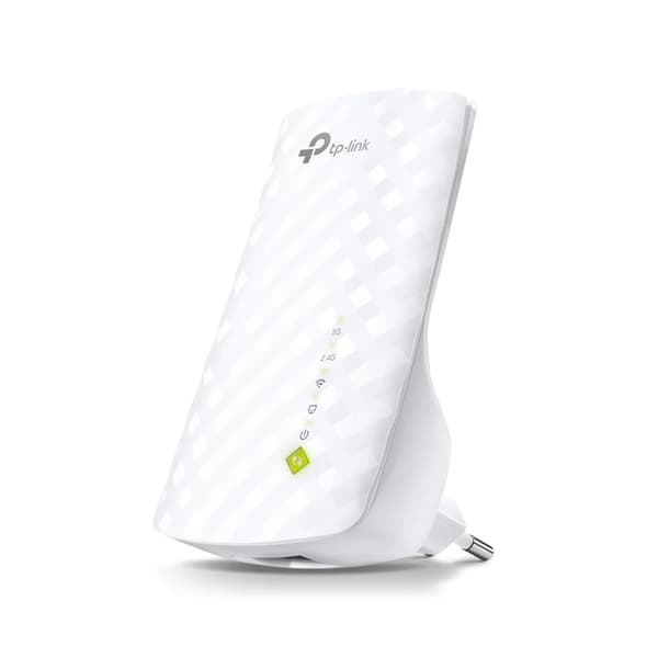 TP-Link RE200 WiFi-Range Extender med Dual-Band och Ethernet-port Vit