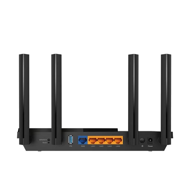TP-Link Archer AX55 Dual-Band Gigabit Wi-Fi 6 -reititin, jossa on Amazon Alexa-tuki
