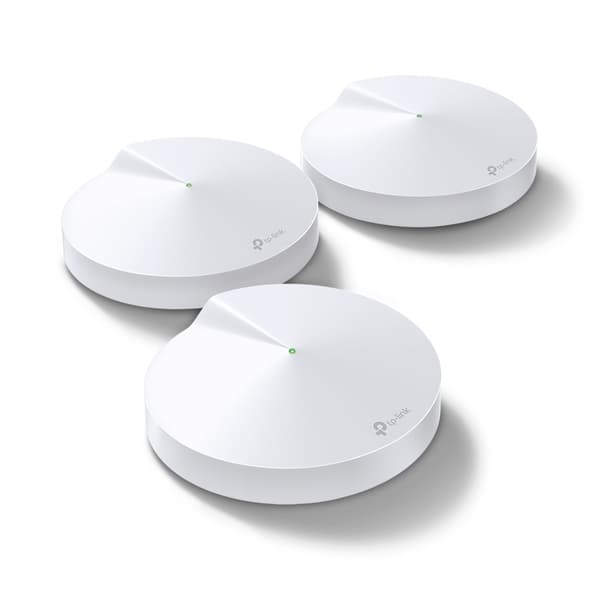 TP-Link Deco M5 Wi-Fi Mesh -järjestelmä, jossa on saumaton kattavuus ja AC1300-nopeus Valkoinen
