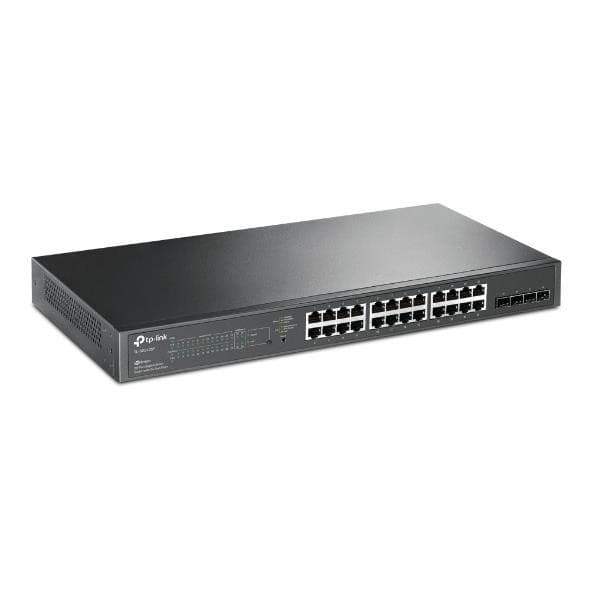 Switch omada (tl-sg2428p, typ l2+, 24x10base-t / 100base-tx / 1000base-t, 4xsfp, poe+ portar 24, 250 watt, tl-sg2428p), Tp-link