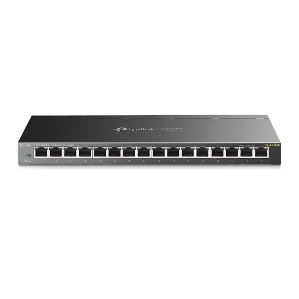 Switch TP-LINK Desktop/pedestal (16x10Base-T / 100Base-TX / 1000Base-T, TL-SG116E) Svart