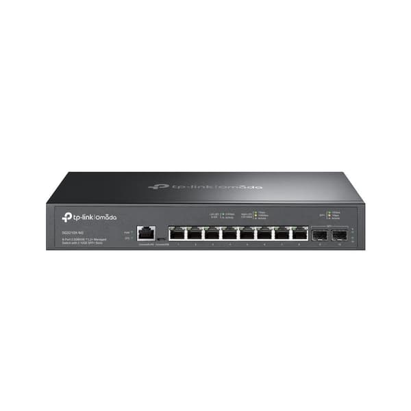 Switch TP-LINK Omada (SG3210X-M2, Type L2+, Desktop/pedestal, Rack, 8x2.5GbE, 2xSFP+, 1xConsole, 1, SG3210X-M2)
