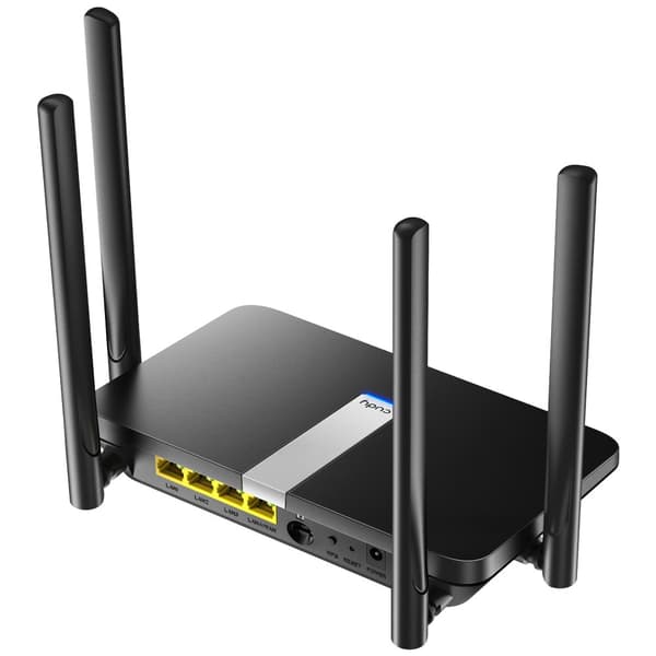 Cudy LT500 langaton reititin Fast Ethernet Dual-band (2,4 GHz / 5 GHz) 4G Black