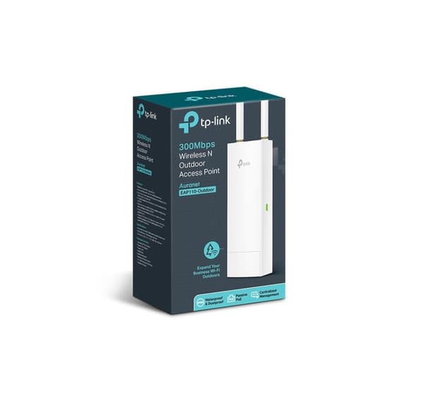 Wrl-tukipiste 300mbps/omada eap110-outdoor, Tp-link