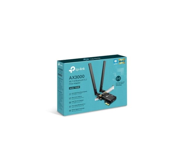 Wrl adapter 3000mbps pcie/archer tx55e, Tp-link