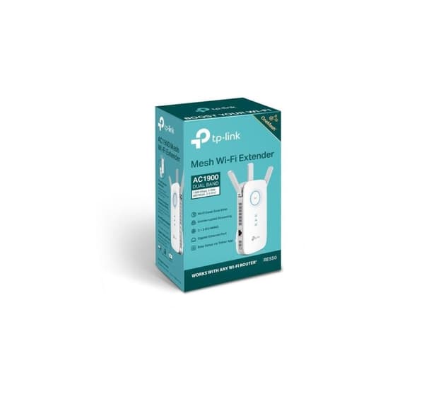 Wrl rekkeviddeforlenger 1900mbps/re550, Tp-link
