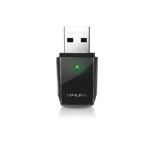 Wrl-adapter 600mbps usb/dual band archer t2u, Tp-link