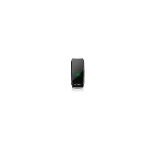 Wrl-adapter 600mbps usb/dual band archer t2u, Tp-link Svart
