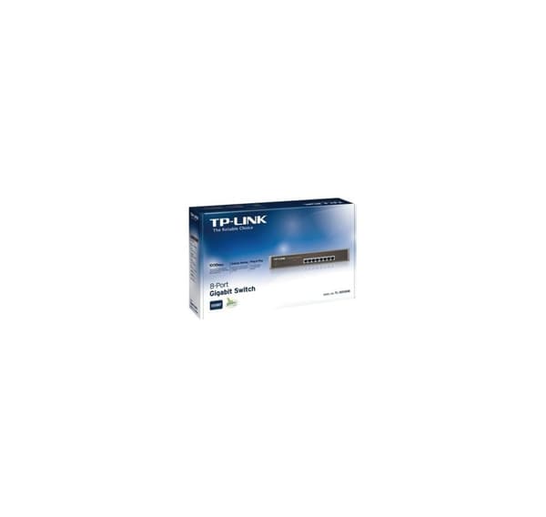 Nettsvitsj 8port 10/100/1000m/tl-sg1008, Tp-link
