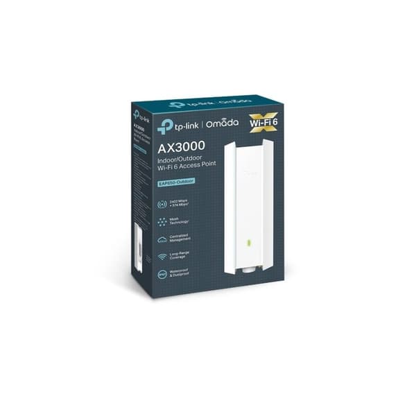 Åtkomstpunkt, Tp-link, omada (3000 mbps, ieee 802.11a/b/g, ieee 802.11n, ieee 802.11ac, ieee 802.11ax, 1x10/100/1000m)