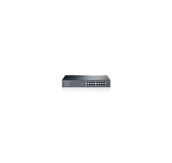 Nätswitch 16port 1000m/tl-sg1016de, Tp-link Svart