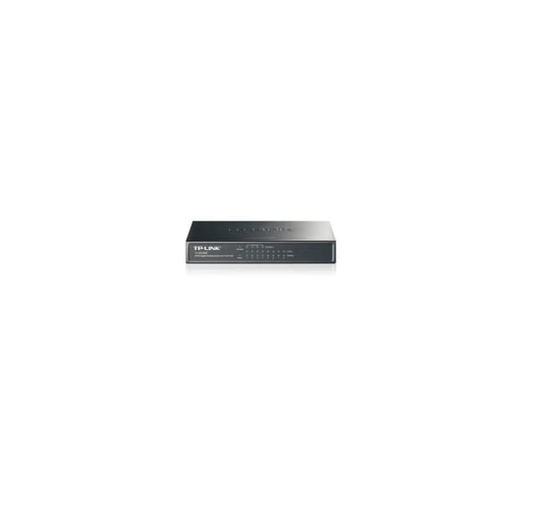 Net switch 8port 10/100/1000m/poe tl-sg1008p, Tp-link Grå