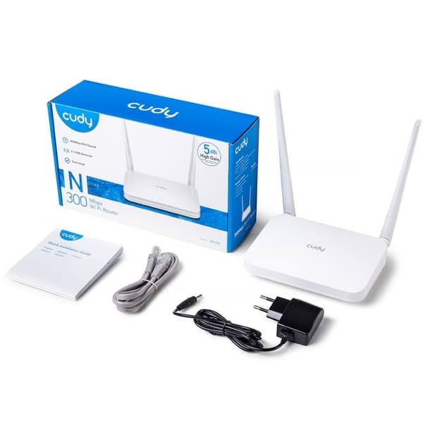 Reititin Cudy WR300 Valkoinen RJ45 Ethernet LAN Wi-Fi