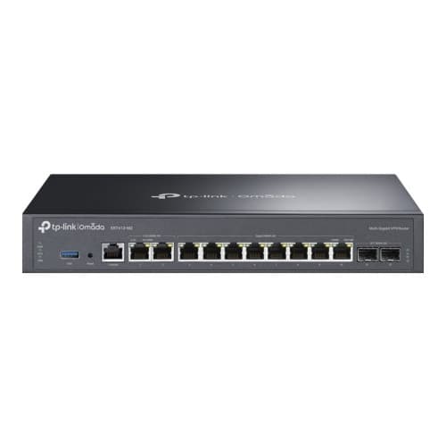 TP-Link Omada ER7412-M2 V1 - router - rackmonterbar, skrivbordsmodell Svart