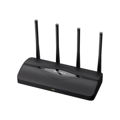 Mercusys MR27BE V1 - trådlös router - Wi-Fi 7 - skrivbordsmodell Svart