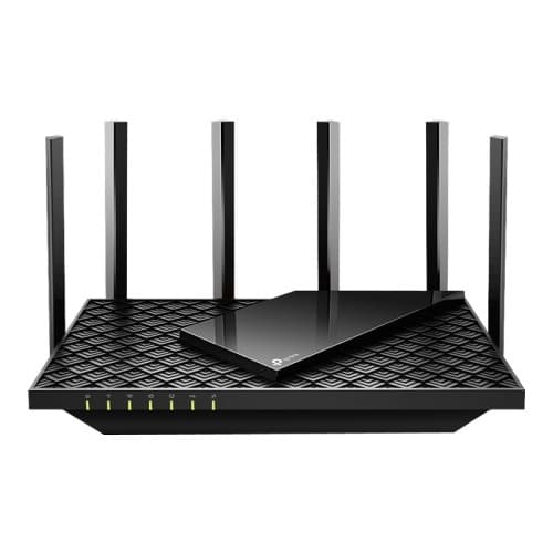 TP-Link Archer AX72 Pro V1 - trådlös router - Wi-Fi 6 - skrivbordsmodell Svart