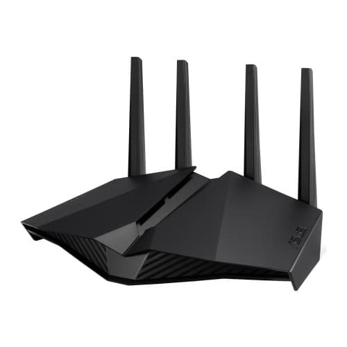 ASUS RT-AX82U - trådlös router - Wi-Fi 6 - skrivbordsmodell Svart