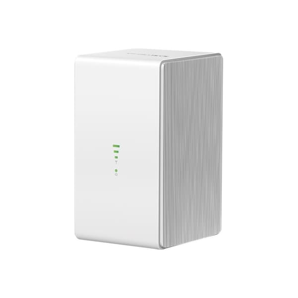 Mercusys MB110-4G V1 - trådlös router - WWAN - Wi-Fi, LTE - 4G, 3G - skrivbordsmodell Vit