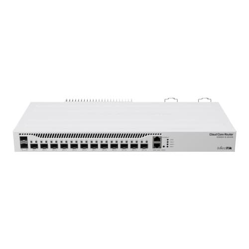 MikroTik Cloud Core Router CCR2004-1G-12S+2XS - router - skrivbordsmodell, rackmonterbar Vit