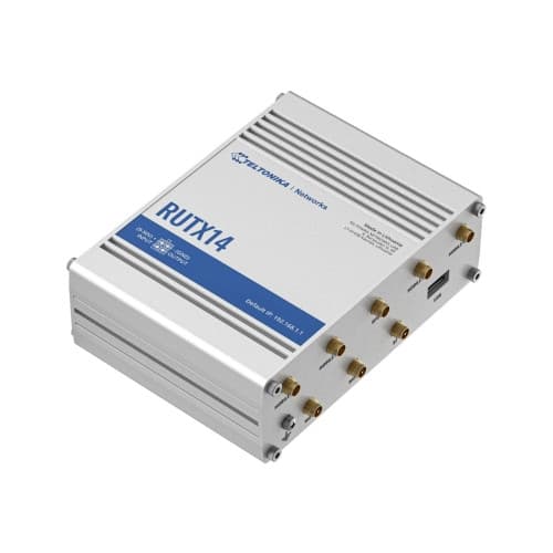 Teltonika RUTX14 - trådlös router - WWAN - Wi-Fi 5, LTE, Bluetooth - 3G - skrivbordsmodell