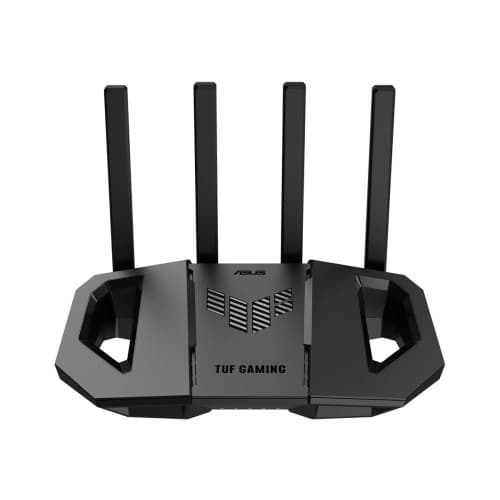 ASUS TUF Gaming BE3600 - trådlös router - Wi-Fi 7 - skrivbordsmodell Svart