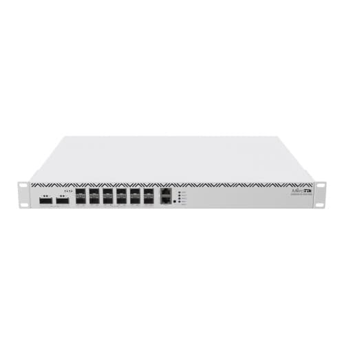 MikroTik Cloud Core Router CCR2216-1G-12XS-2XQ - router - skrivbordsmodell, rackmonterbar Silver