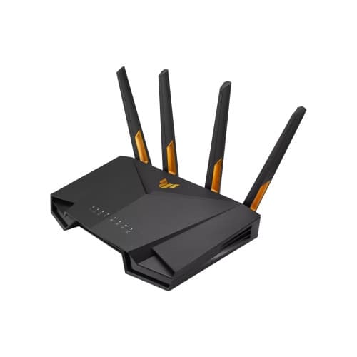 ASUS TUF Gaming AX4200 - trådlös router - Wi-Fi 6 - skrivbordsmodell Svart